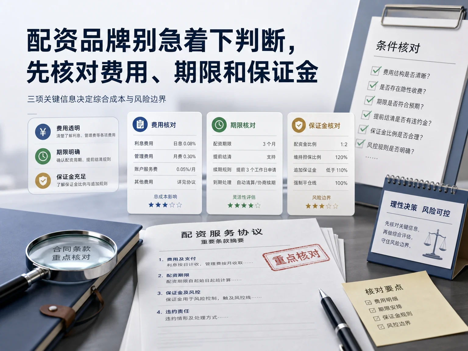 配资品牌别急着下判断，先核对费用、期限和保证金 插图