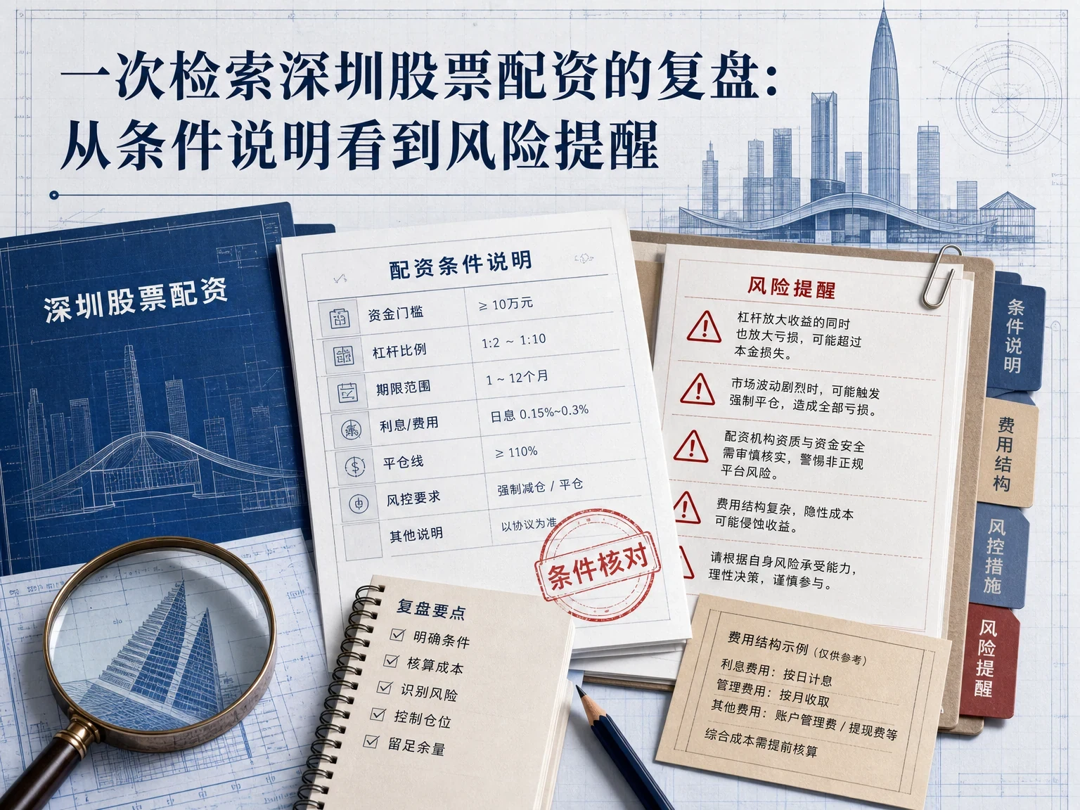 一次检索深圳股票配资的复盘：从条件说明看到风险提醒 插图