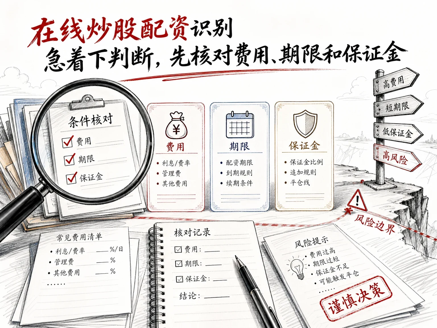 在线炒股配资识别急着下判断，先核对费用、期限和保证金 插图